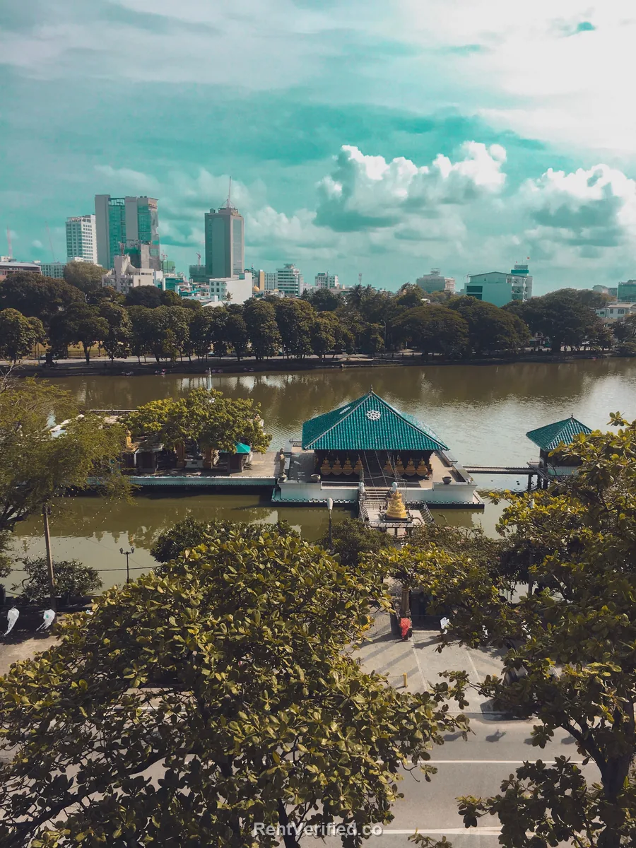 Rooftop view for Nugegoda rental